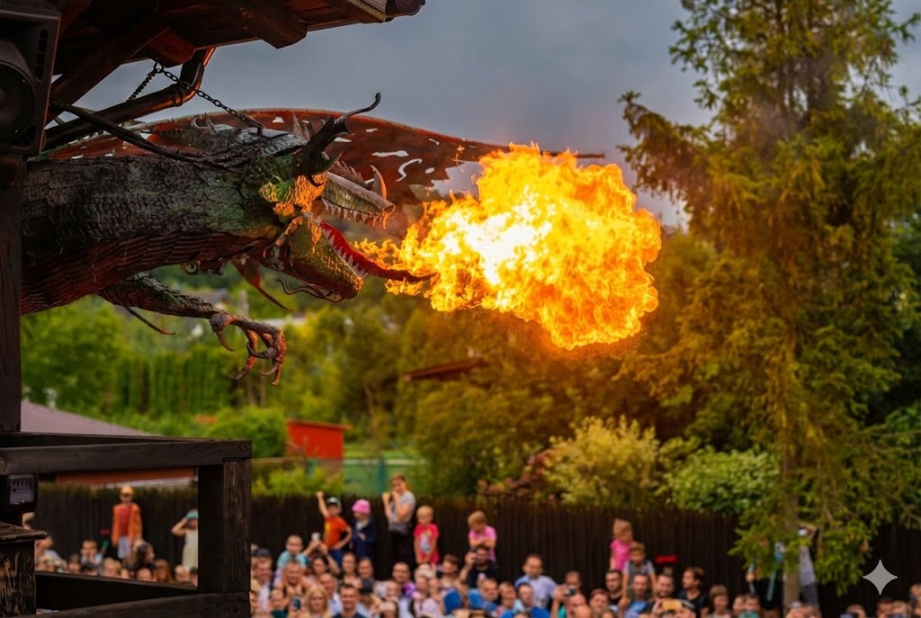 Zamek Stara Baśń - przebudzenie Smoka Grynbossa